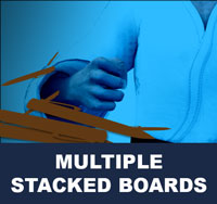 Multiple Stacked Boards | Taekwondo Breaking ( 격파 gyeokpa )