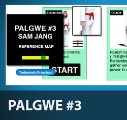 Palgwe #3 Sam Jang | World Taekwondo (WT) Poomse