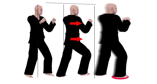 Forward Step ( 내딛기 nae-ditgi ) | Taekwondo Footwork ( 딛기 ditgi )