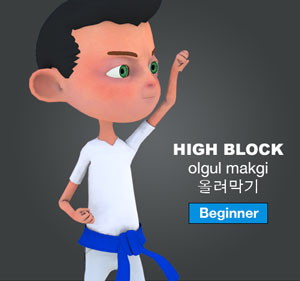 High Block ( 올려막기 olgul-makgi )