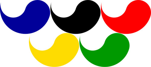 Paralympics logo 1988-94