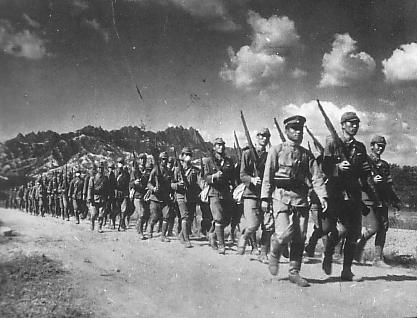 Korean volunteers in the Imperial Japanese Army