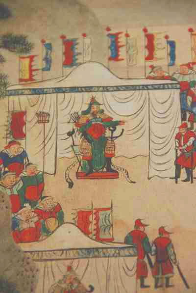 General Yun Gwan (1040 - 1111) and his army