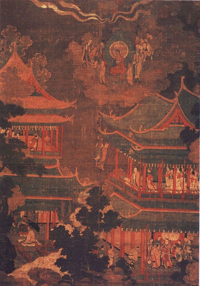 A Goryeo painting depicting the Imperial Royal Palace