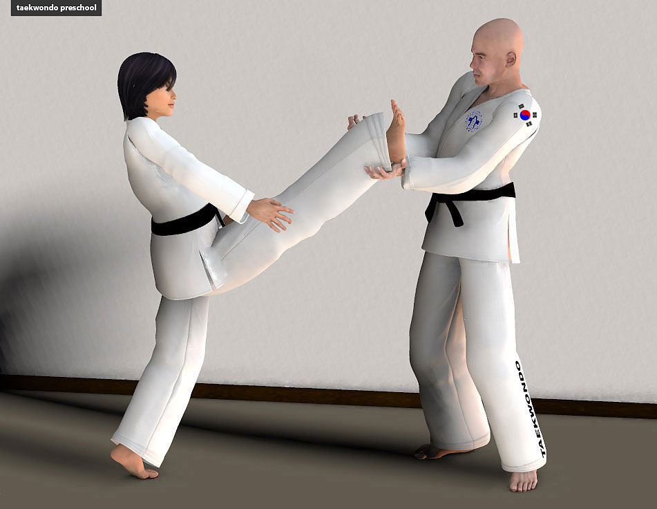 Leg Stretching | Taekwondo Preschool