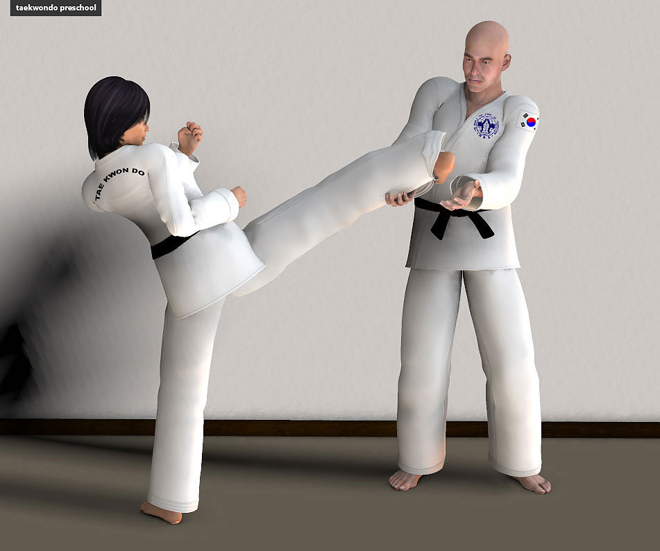 Leg Stretching | Taekwondo Preschool