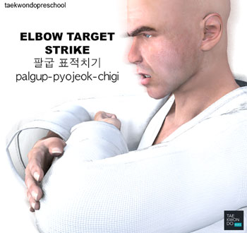 Elbow Target Strike ( 팔굽 표적치기 palgup-pyojeok-chigi )