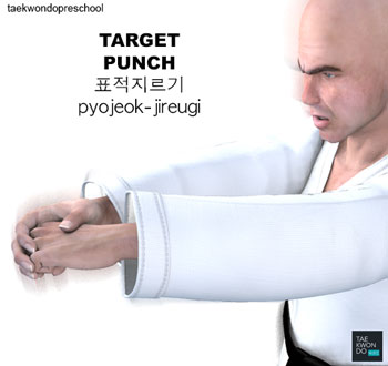 Target Punch ( 표적지르기 pyojeok-jireugi )