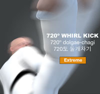 Whirl Kick 720º ( 720도 돌개차기 / 720º dolgae-chagi )