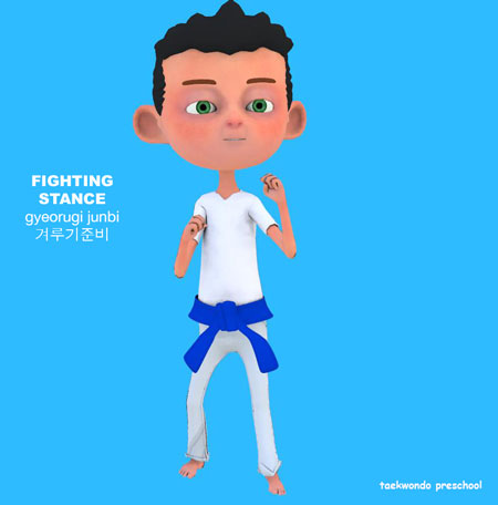 Fighting Stance ( gyeorugi junbi )