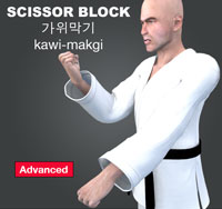 Scissors Block (kawi makgi)