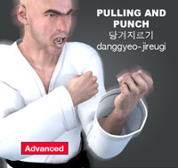 Pulling and Punching ( 당겨지르기 danggyeo-jireugi )
