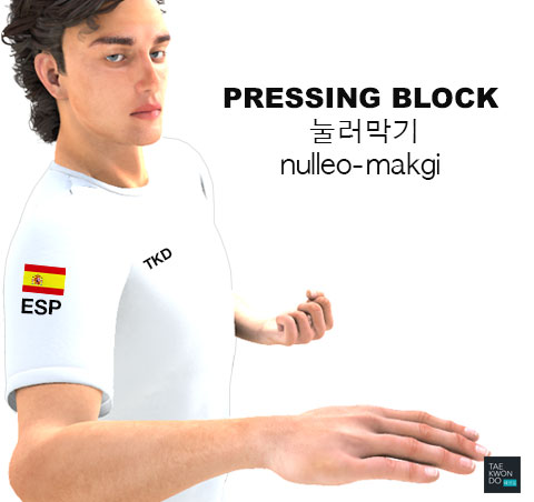 Pressing Block ( 눌러막기 nulleo-makgi )