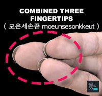 Combined Three Fingertips ( 모은세손끝 moeunsesonkkeut )