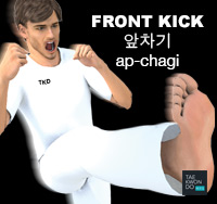 Front Kick ( 앞차기 ap-chagi )