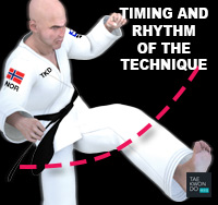 Taekwondo Common Mistakes Timing and Rhythm of the Technique