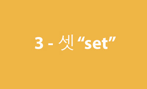 Taekwondo 3 ( 셋 set ) Korean Numbers Terminology
