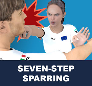 Taekwondo Seven-Step Sparring